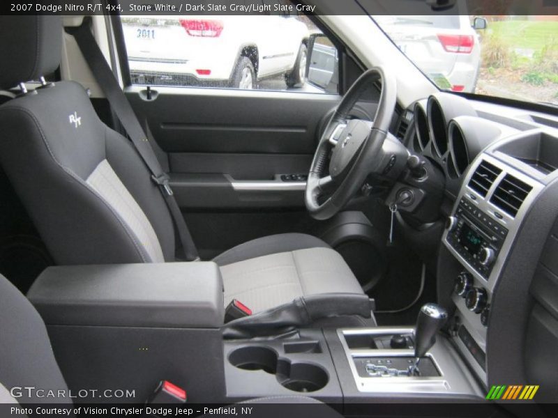 Stone White / Dark Slate Gray/Light Slate Gray 2007 Dodge Nitro R/T 4x4