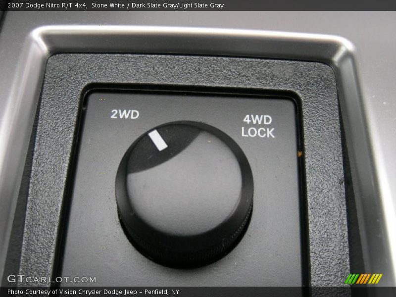 Stone White / Dark Slate Gray/Light Slate Gray 2007 Dodge Nitro R/T 4x4