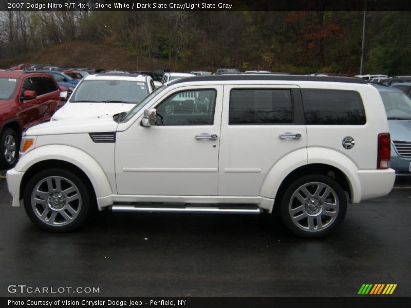 Stone White / Dark Slate Gray/Light Slate Gray 2007 Dodge Nitro R/T 4x4