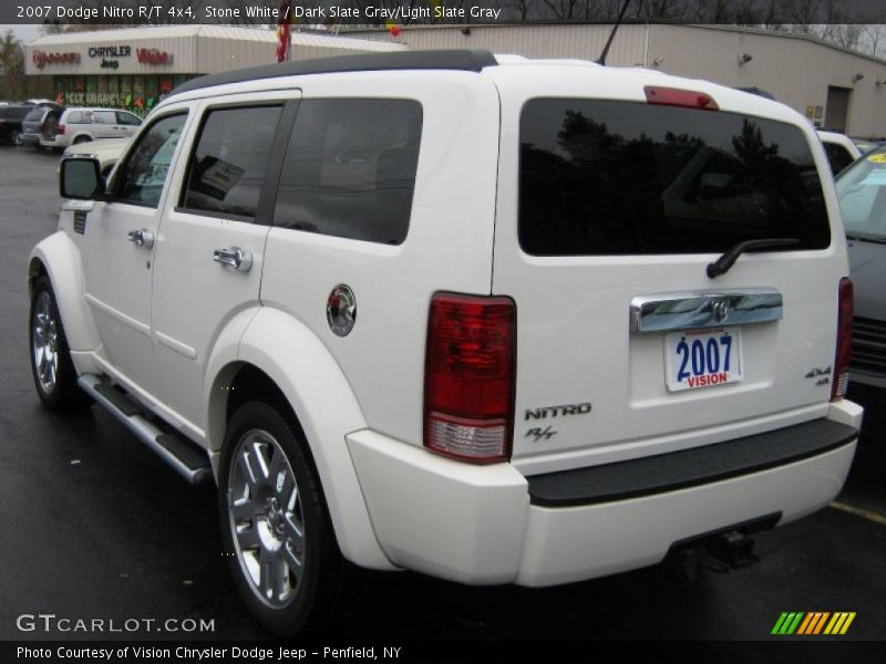 Stone White / Dark Slate Gray/Light Slate Gray 2007 Dodge Nitro R/T 4x4