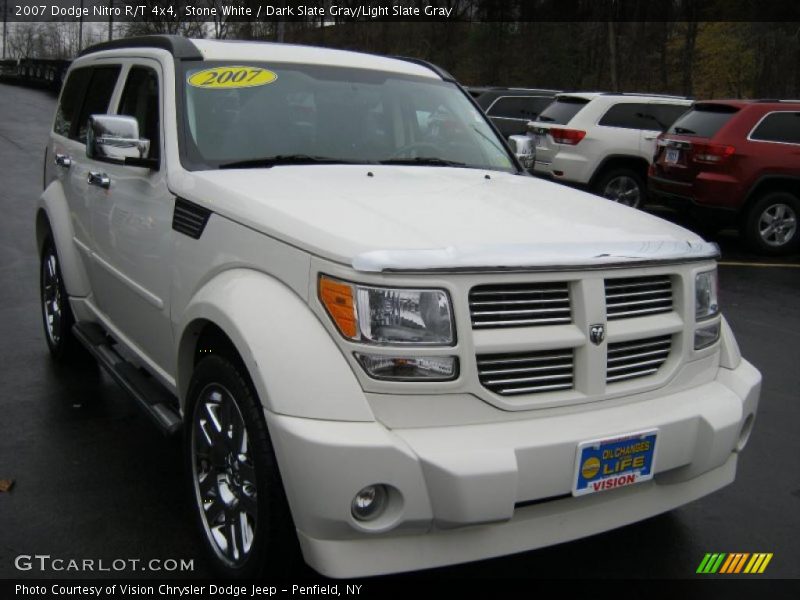 Stone White / Dark Slate Gray/Light Slate Gray 2007 Dodge Nitro R/T 4x4