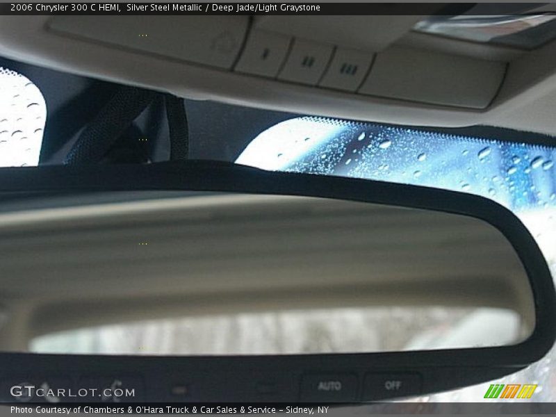 Silver Steel Metallic / Deep Jade/Light Graystone 2006 Chrysler 300 C HEMI