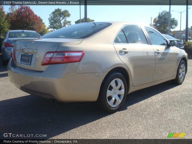 Desert Sand Metallic / Bisque 2009 Toyota Camry LE