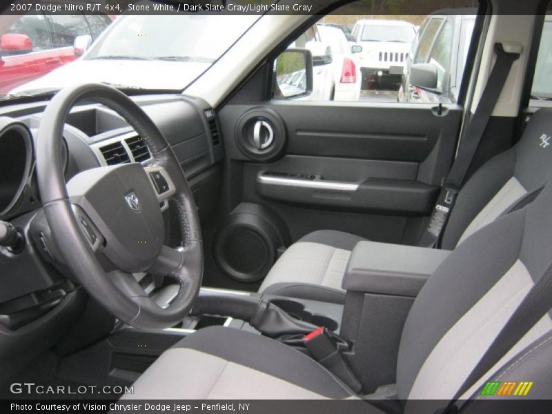 Stone White / Dark Slate Gray/Light Slate Gray 2007 Dodge Nitro R/T 4x4