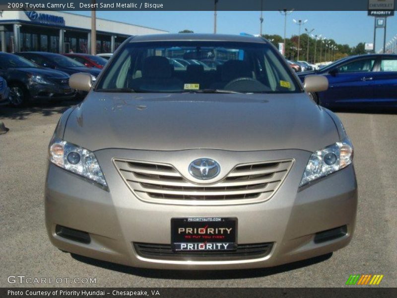 Desert Sand Metallic / Bisque 2009 Toyota Camry LE