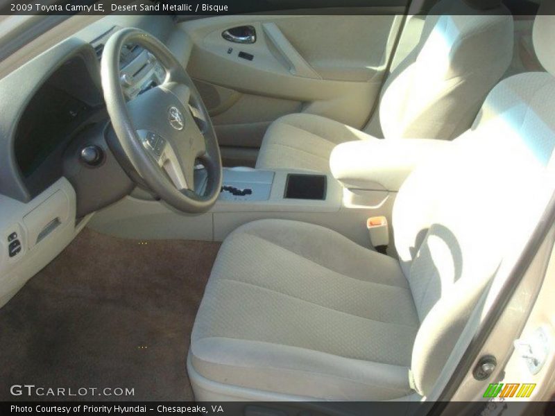 Desert Sand Metallic / Bisque 2009 Toyota Camry LE