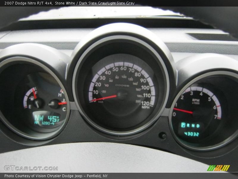 Stone White / Dark Slate Gray/Light Slate Gray 2007 Dodge Nitro R/T 4x4