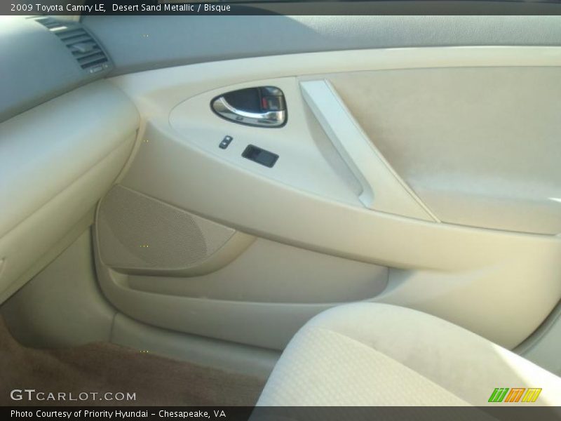 Desert Sand Metallic / Bisque 2009 Toyota Camry LE