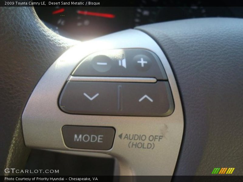 Desert Sand Metallic / Bisque 2009 Toyota Camry LE