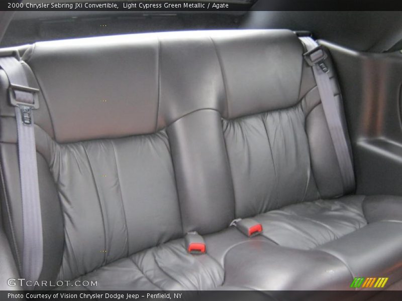 Light Cypress Green Metallic / Agate 2000 Chrysler Sebring JXi Convertible