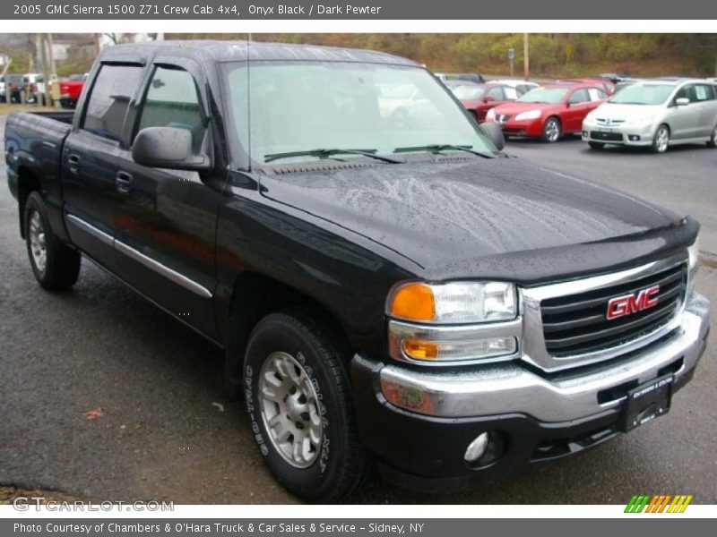 Onyx Black / Dark Pewter 2005 GMC Sierra 1500 Z71 Crew Cab 4x4