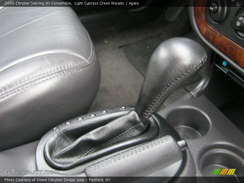 Light Cypress Green Metallic / Agate 2000 Chrysler Sebring JXi Convertible