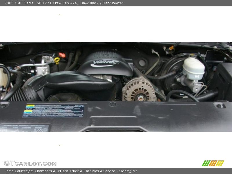 Onyx Black / Dark Pewter 2005 GMC Sierra 1500 Z71 Crew Cab 4x4