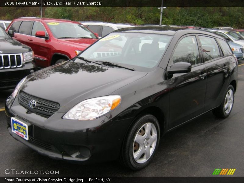 Black Sand Pearl / Dark Charcoal 2008 Toyota Matrix