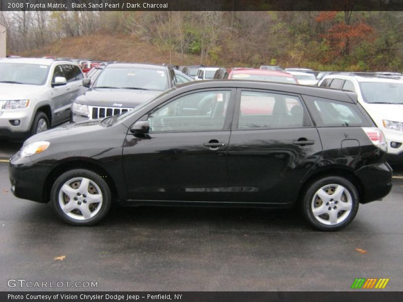 Black Sand Pearl / Dark Charcoal 2008 Toyota Matrix