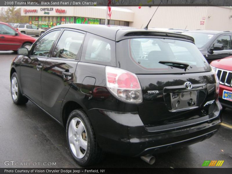 Black Sand Pearl / Dark Charcoal 2008 Toyota Matrix