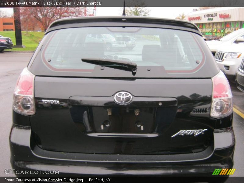 Black Sand Pearl / Dark Charcoal 2008 Toyota Matrix