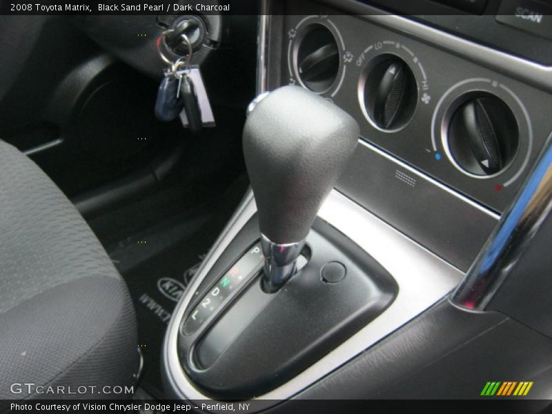 Black Sand Pearl / Dark Charcoal 2008 Toyota Matrix