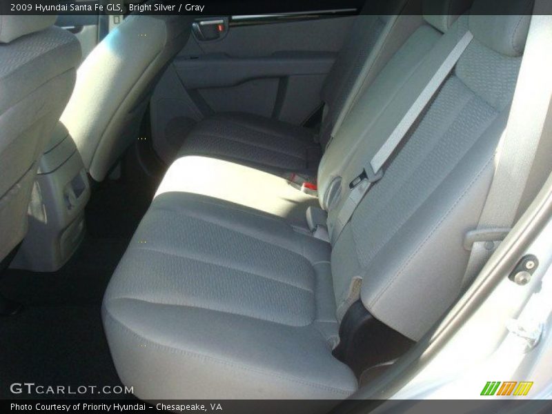 2009 Santa Fe GLS Gray Interior