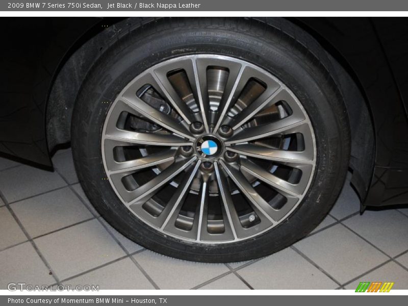 2009 7 Series 750i Sedan Wheel
