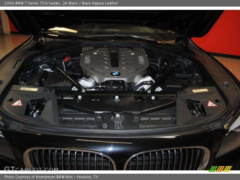  2009 7 Series 750i Sedan Engine - 4.4 Liter Twin-Turbo DOHC 32-Valve VVT V8