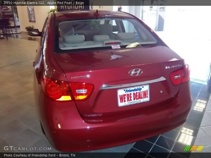 Apple Red Pearl / Beige 2010 Hyundai Elantra GLS