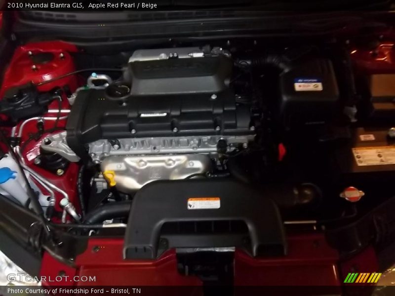 Apple Red Pearl / Beige 2010 Hyundai Elantra GLS