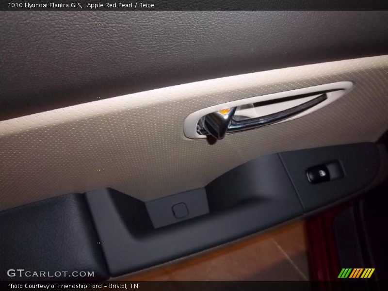 Apple Red Pearl / Beige 2010 Hyundai Elantra GLS