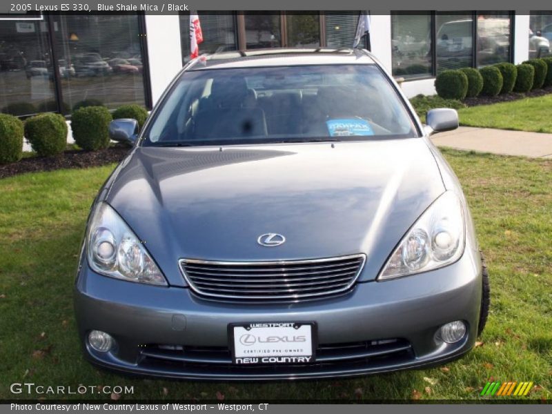 Blue Shale Mica / Black 2005 Lexus ES 330