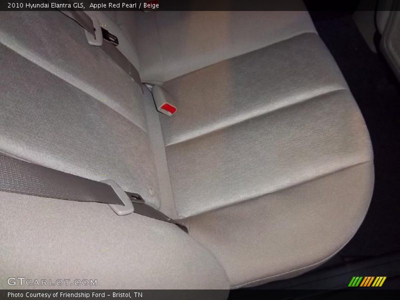 Apple Red Pearl / Beige 2010 Hyundai Elantra GLS