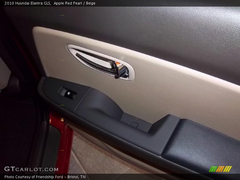 Apple Red Pearl / Beige 2010 Hyundai Elantra GLS