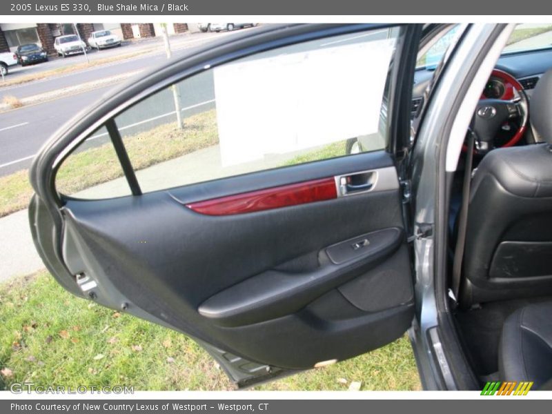 Blue Shale Mica / Black 2005 Lexus ES 330