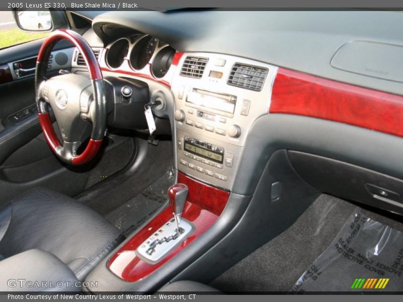 Blue Shale Mica / Black 2005 Lexus ES 330