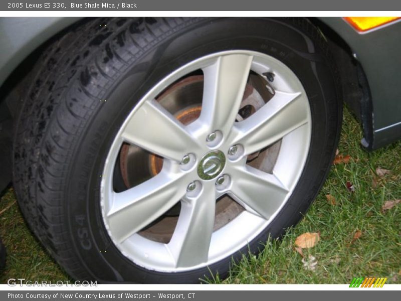 Blue Shale Mica / Black 2005 Lexus ES 330