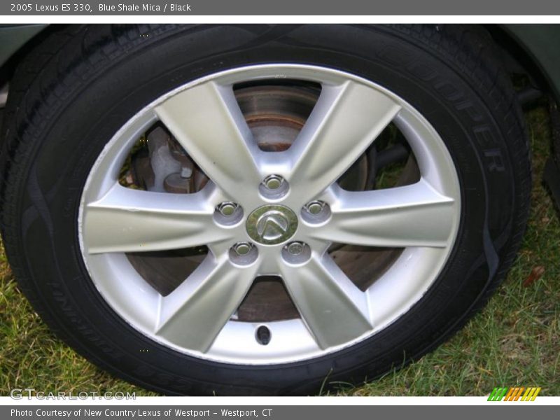 Blue Shale Mica / Black 2005 Lexus ES 330