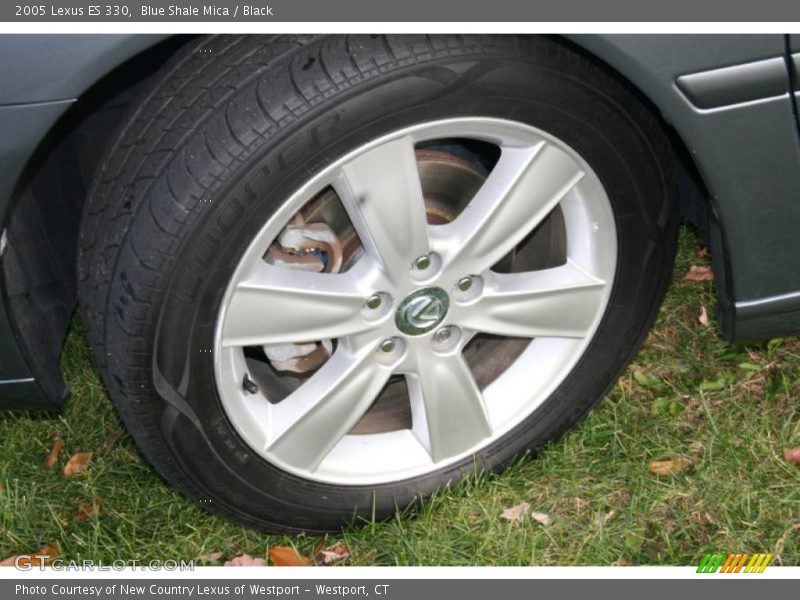 Blue Shale Mica / Black 2005 Lexus ES 330