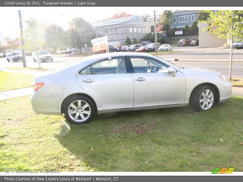 Tungsten Metallic / Light Gray 2008 Lexus ES 350