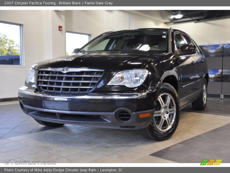 Brilliant Black / Pastel Slate Gray 2007 Chrysler Pacifica Touring