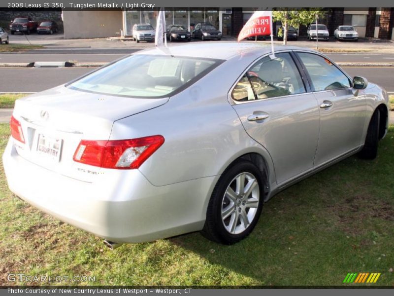 Tungsten Metallic / Light Gray 2008 Lexus ES 350