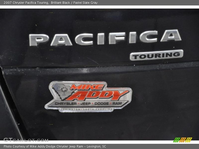 Brilliant Black / Pastel Slate Gray 2007 Chrysler Pacifica Touring