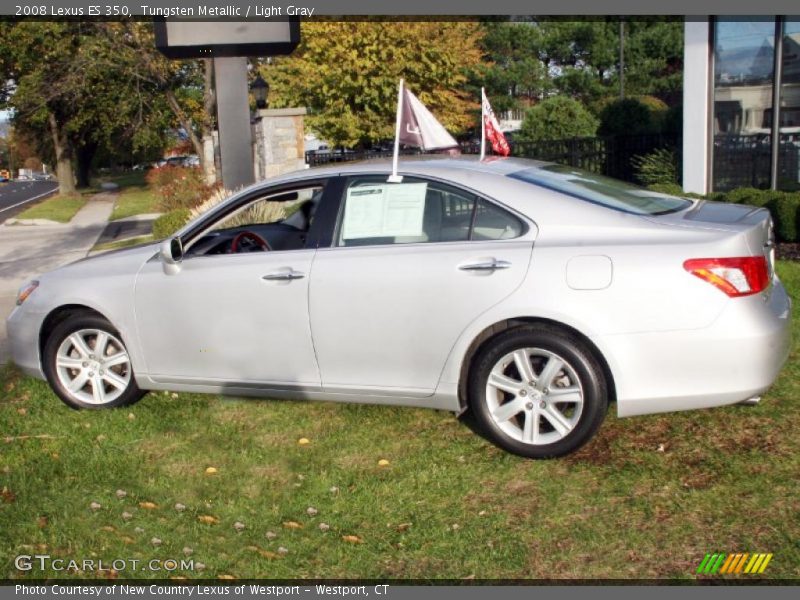 Tungsten Metallic / Light Gray 2008 Lexus ES 350