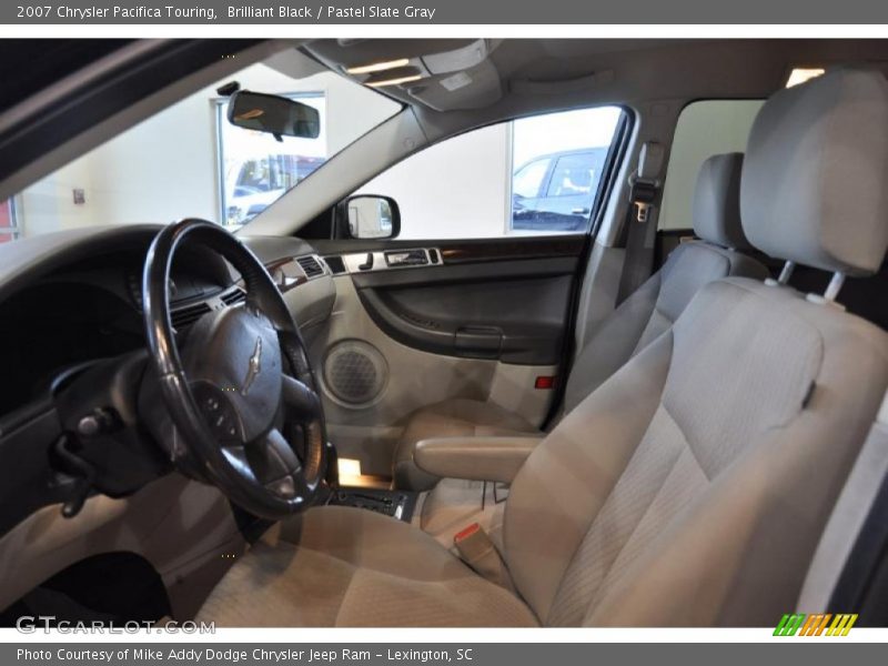 Brilliant Black / Pastel Slate Gray 2007 Chrysler Pacifica Touring