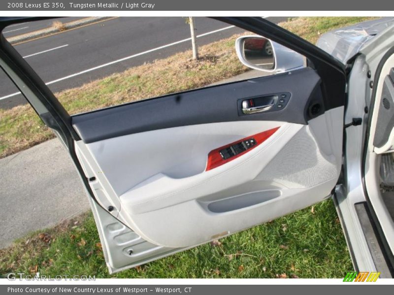 Tungsten Metallic / Light Gray 2008 Lexus ES 350