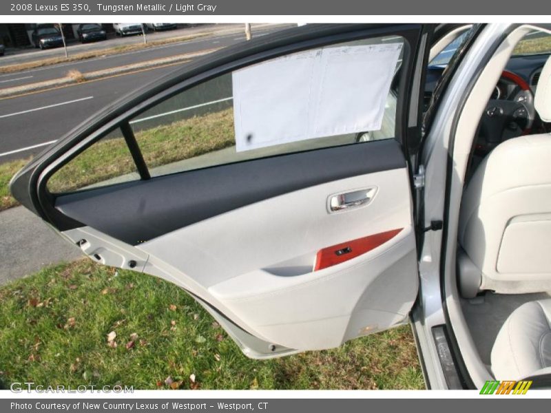 Tungsten Metallic / Light Gray 2008 Lexus ES 350