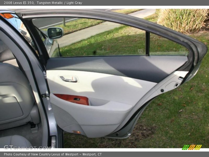 Tungsten Metallic / Light Gray 2008 Lexus ES 350