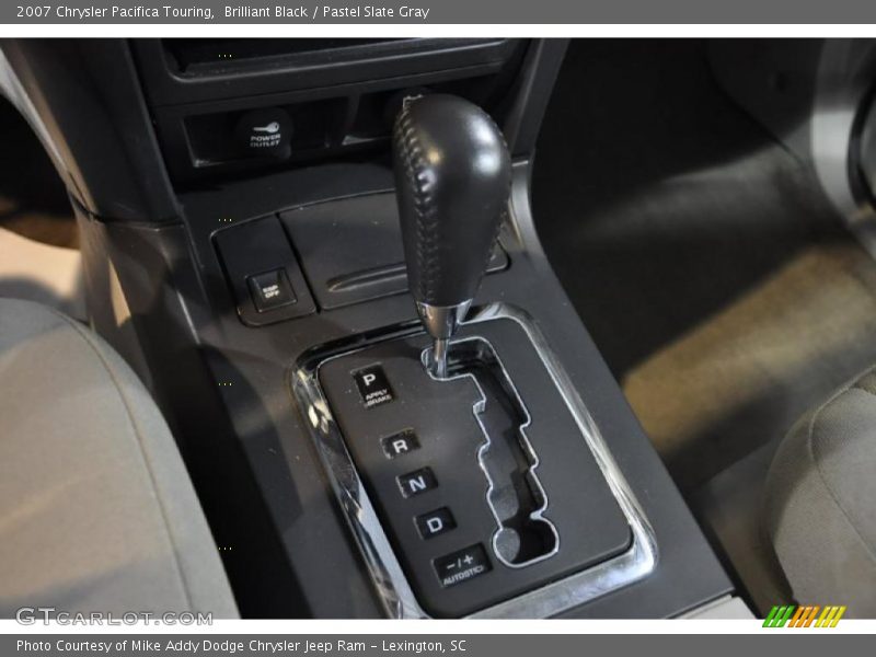 Brilliant Black / Pastel Slate Gray 2007 Chrysler Pacifica Touring