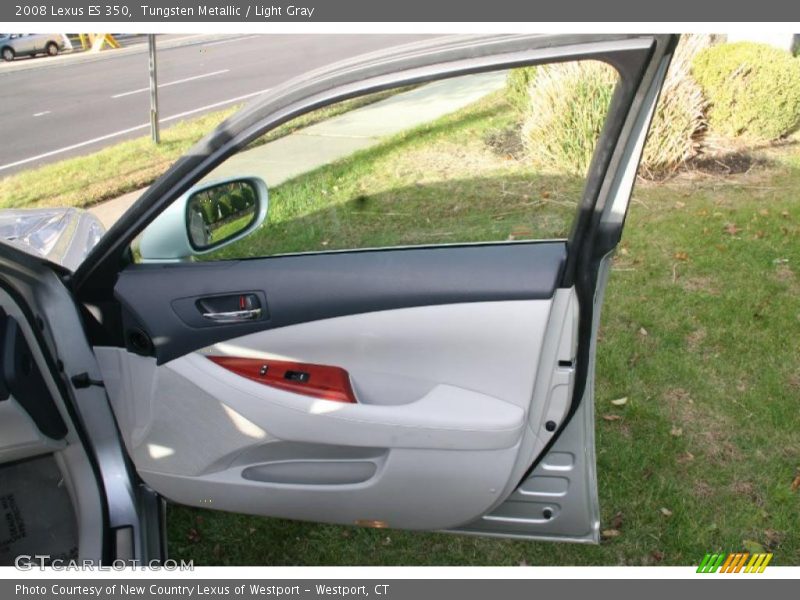 Tungsten Metallic / Light Gray 2008 Lexus ES 350