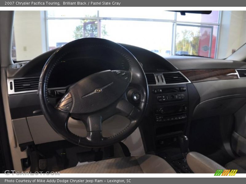 Brilliant Black / Pastel Slate Gray 2007 Chrysler Pacifica Touring