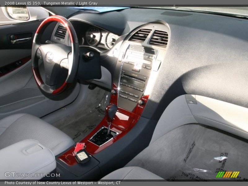 Tungsten Metallic / Light Gray 2008 Lexus ES 350