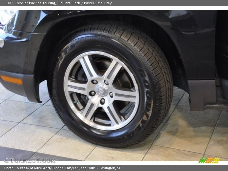 Brilliant Black / Pastel Slate Gray 2007 Chrysler Pacifica Touring